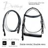  Cabezada Montar Doma Doble Rienda S-112