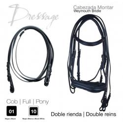  Cabezada Montar Doma Doble Rienda S-112