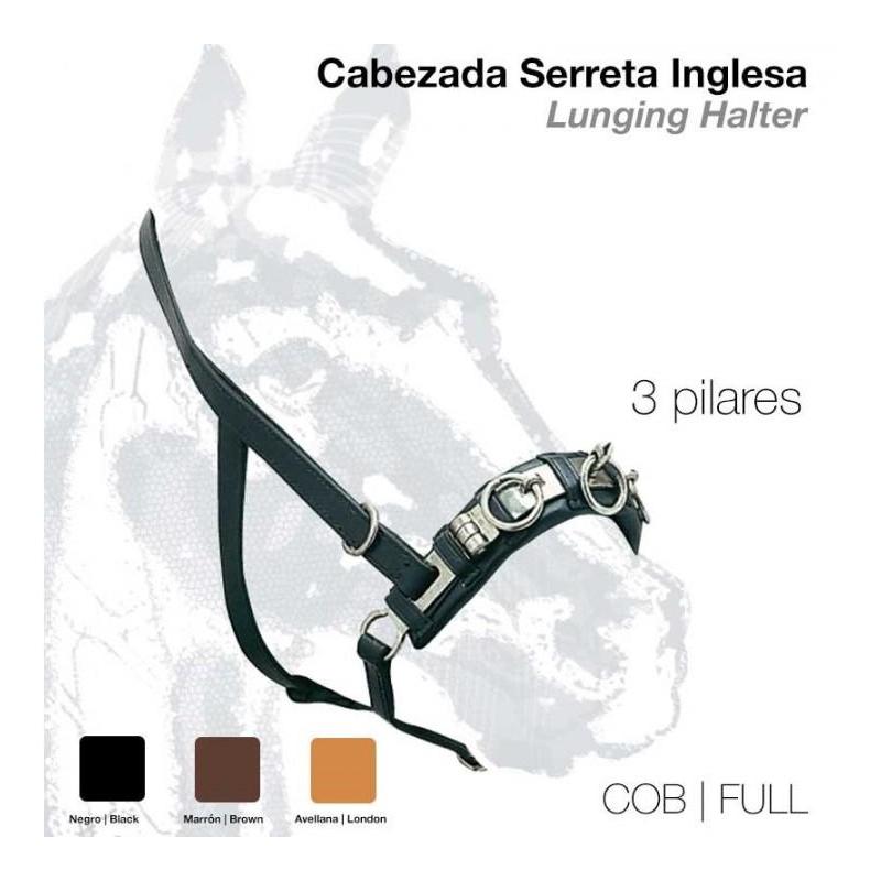  Cabezada Serreta Inglesa 3-pilares 101