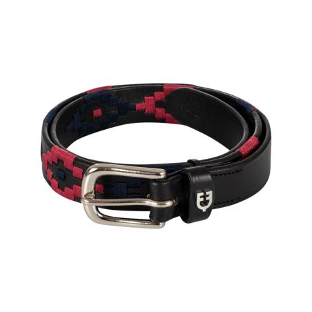 English Belt With Southwest Decoration