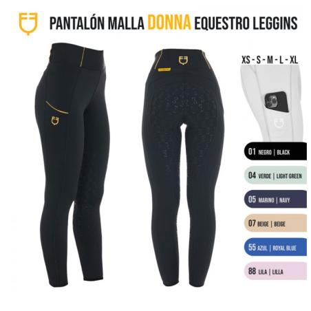 Pantalón Malla Donna Equestro Leggins Etw00047
