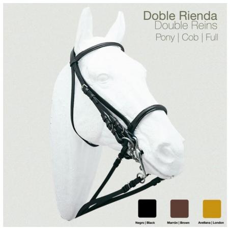  Cabezada Montar Doble Rienda 0029
