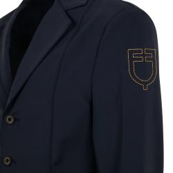 Men's Competition Jacket With Contrasting Embroidered Logo