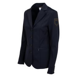 Women's Competition Jacket With Contrasting Embroidered Logo