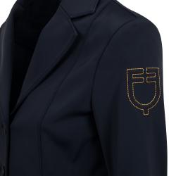 Women's Competition Jacket With Contrasting Embroidered Logo