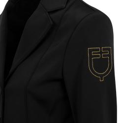 Women's Competition Jacket With Contrasting Embroidered Logo