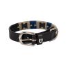 Leather Dog Collar With Geometric Pattern