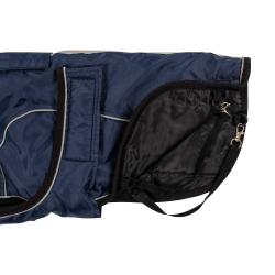 Dog Coat With Reflective Piping