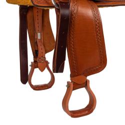 Western Wade Saddle Border Stamp