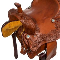 Team Penning Saddle Flower Tooling