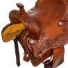 Team Penning Saddle Flower Tooling