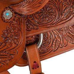 Team Penning Saddle Flower Tooling