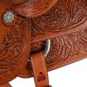 Team Penning Saddle Flower Tooling