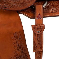 Team Penning Saddle Flower Tooling