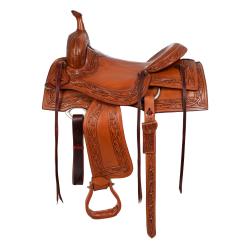 Working Cow Saddle Border Stamp