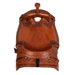 Working Cow Saddle Border Stamp