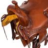 Working Cow Saddle Border Stamp