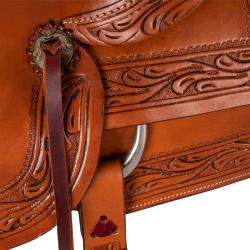 Working Cow Saddle Border Stamp
