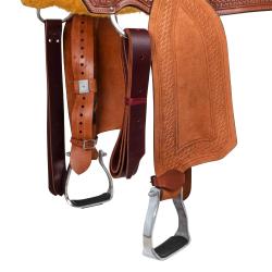 Barrel Basket Tooling Red Seat Saddle