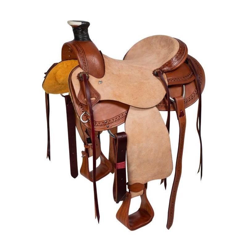 Border Stamp Wade Saddle