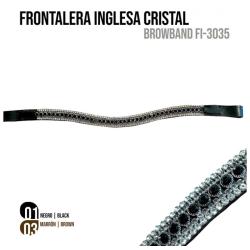 Frontalera Inglesa Cristal Fi-3035