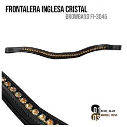 Frontalera Inglesa Cristal Fi-3045
