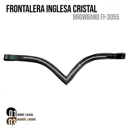Frontalera Inglesa Cristal Fi-3055