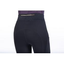 Leggings De Montar -Lavender Bay- Rodillera Sil.