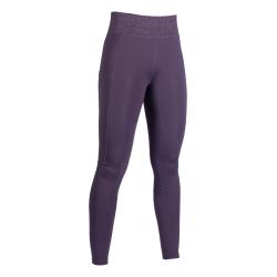 Leggings De Montar -Lavender Bay- Rodillera Sil.