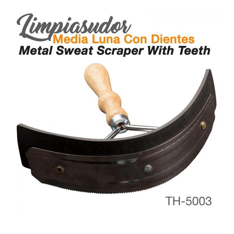  Limpiasudor Medialuna Metal Con Dientes Th-5003