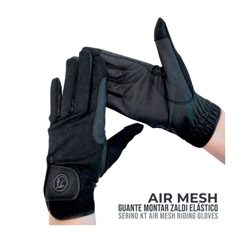 Guante Montar Zaldi Elástico Air Mesh