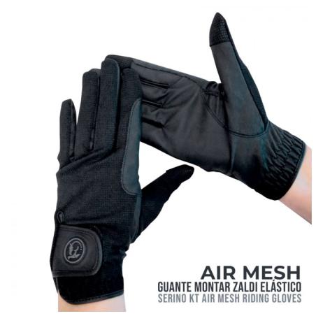 Guante Montar Zaldi Elástico Air Mesh