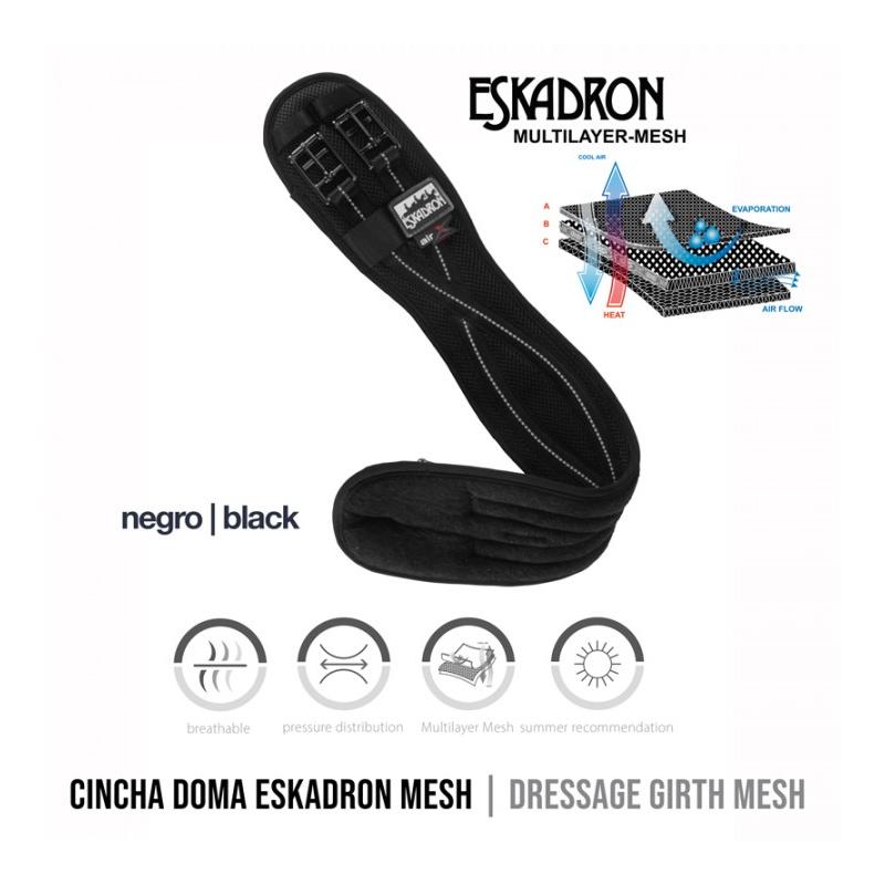 Cincha Doma Eskadron Mesh 321300 660 290 Negro
