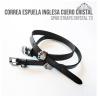 Correa Espuela Inglesa Cuero Cristal Slt/2022-23/73 Negra