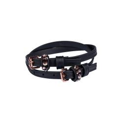 Correa De Espuela -Rosegold Glamour-Style Biothane