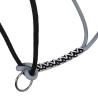 Braided Halter With Decorations