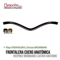 Cabezada Configurable Frontalera Cuero Anatómica