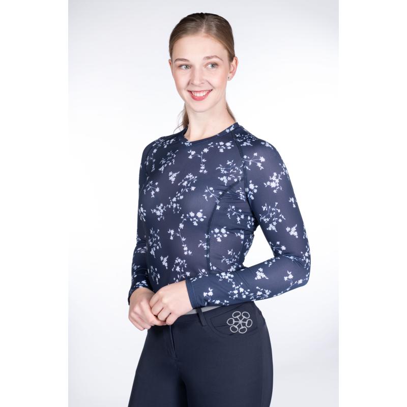 Camiseta Funcional -Bloomsbury Fleurs- Manga Larga