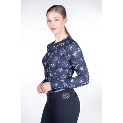 Camiseta Funcional -Bloomsbury Fleurs- Manga Larga