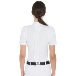 Women's Slim Fit Competition Polo Shirt With Buttons