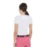 Women's Slim Fit T-Shirt With Abstract Horse Print