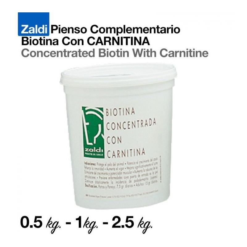  Zaldi Pienso Complementario Biotina Carnitina