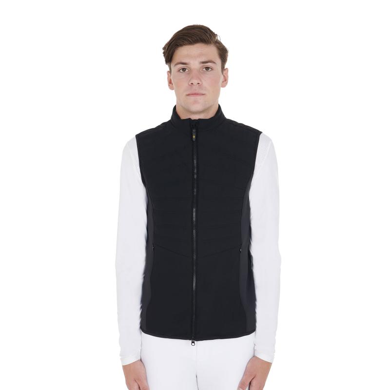 Men's Slim Fit Vest In Technical Fabric