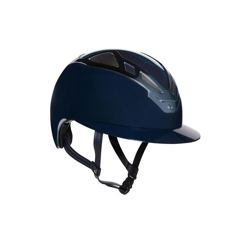 Apex Chrome Lady Helmet Blu Navy Glossy