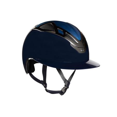 Apex Wood Lady Helmet Blu Navy Glossy