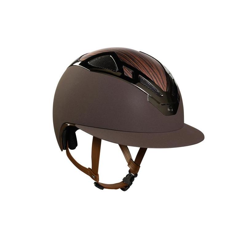 Apex Wood Lady Helmet Brown Matt