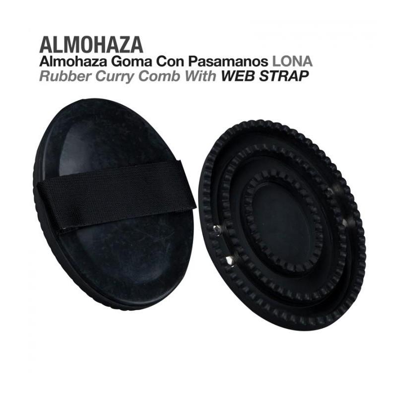  Almohaza Goma Con Pasamanos Lona 24412