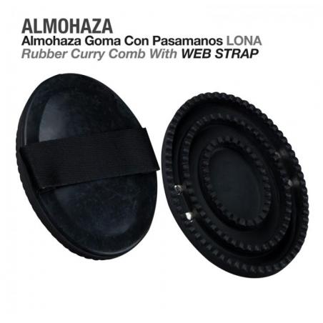  Almohaza Goma Con Pasamanos Lona 24412