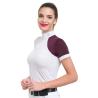 Camiseta Hípica De Concurso Simply Dame Manga Corta Cavalliera