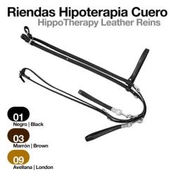 Riendas Hipoterapia Cuero 